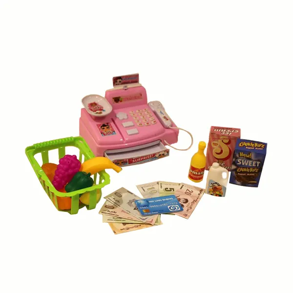 اسباب بازی صندوق فروشگاهی مدل Cash Register Pink کد 667
