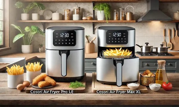 مقایسه سرخ‌کن‌های Cosori: Air Fryer Pro LE در برابر Air Fryer Max XL