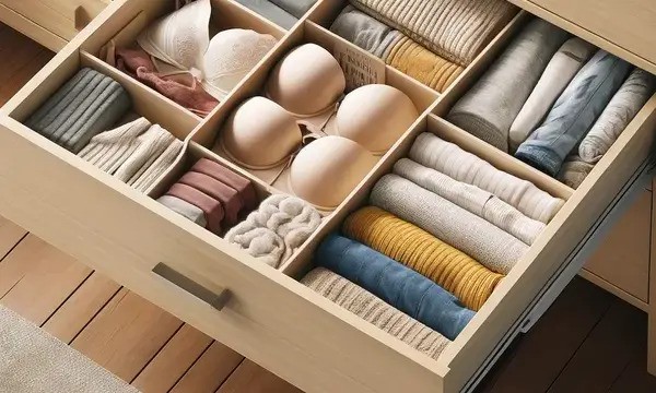 بهترین مدلهای نظم دهنده کشو پلاستیکی و پارچه ای