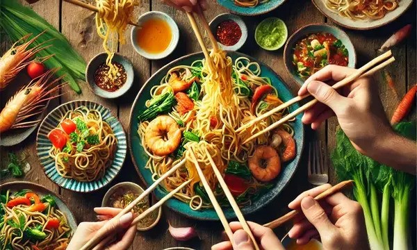 چوب غذاخوری یا چاپستیک چیست و چگونه از آن استفاده میشود؟
