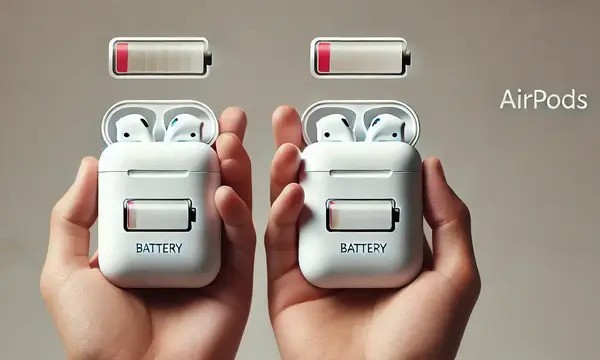 افزایش عمر باتری ایرپادها