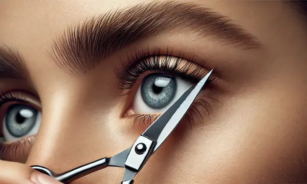 نکات حرفه‌ای برای استفاده از قیچی ابرو به سبک سالن‌های زیبایی